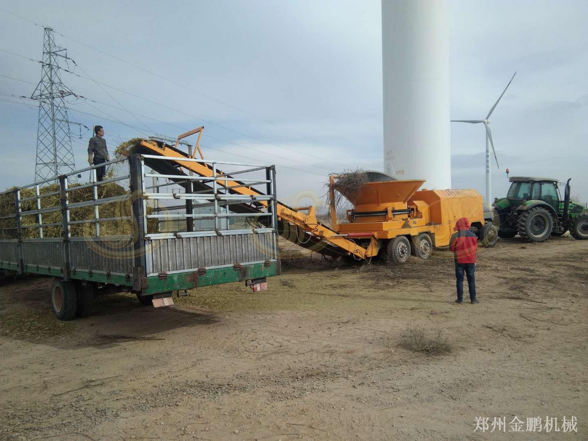 郑州金鹏大型粉树根机器重载工况下的设备选型与产量配置