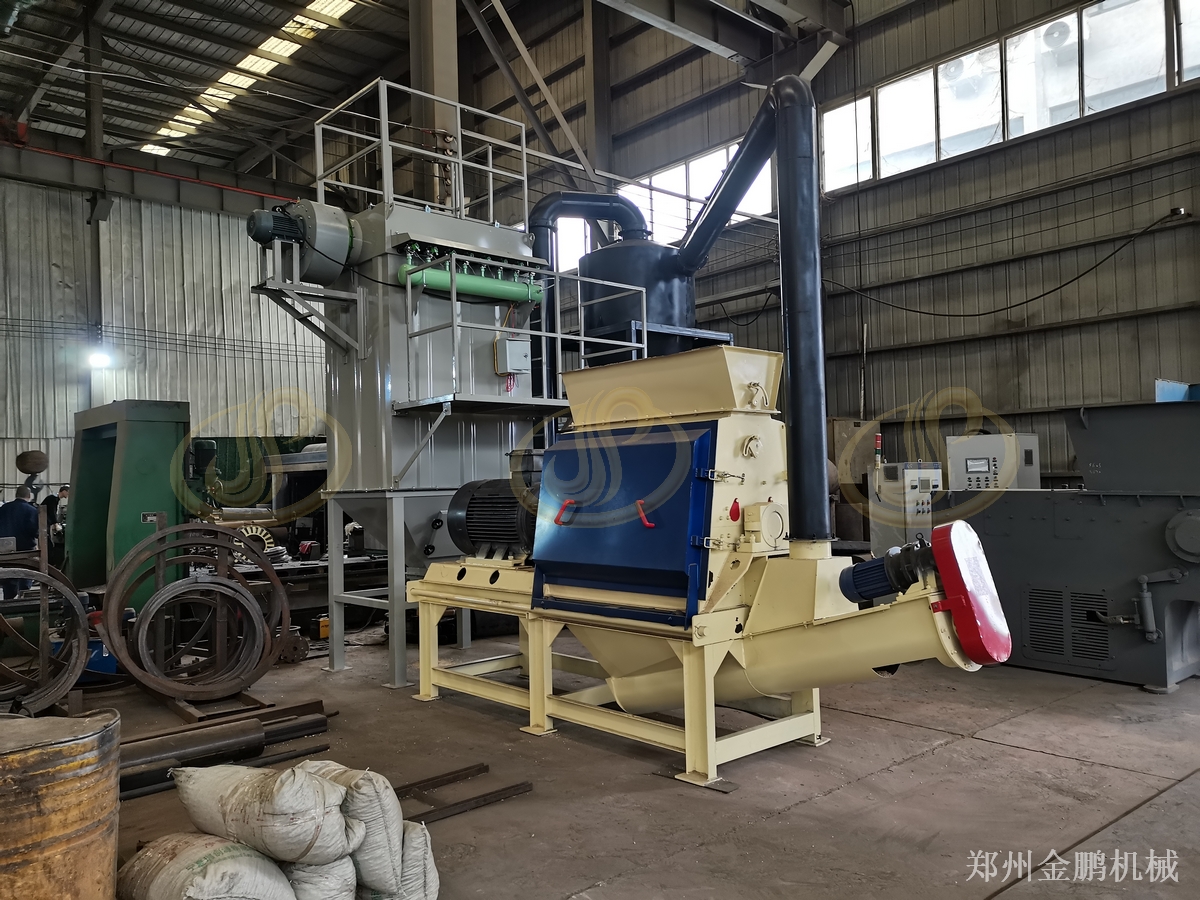 郑州金鹏养鸡饲料粉碎机破碎玉米的进料要求与配置说明